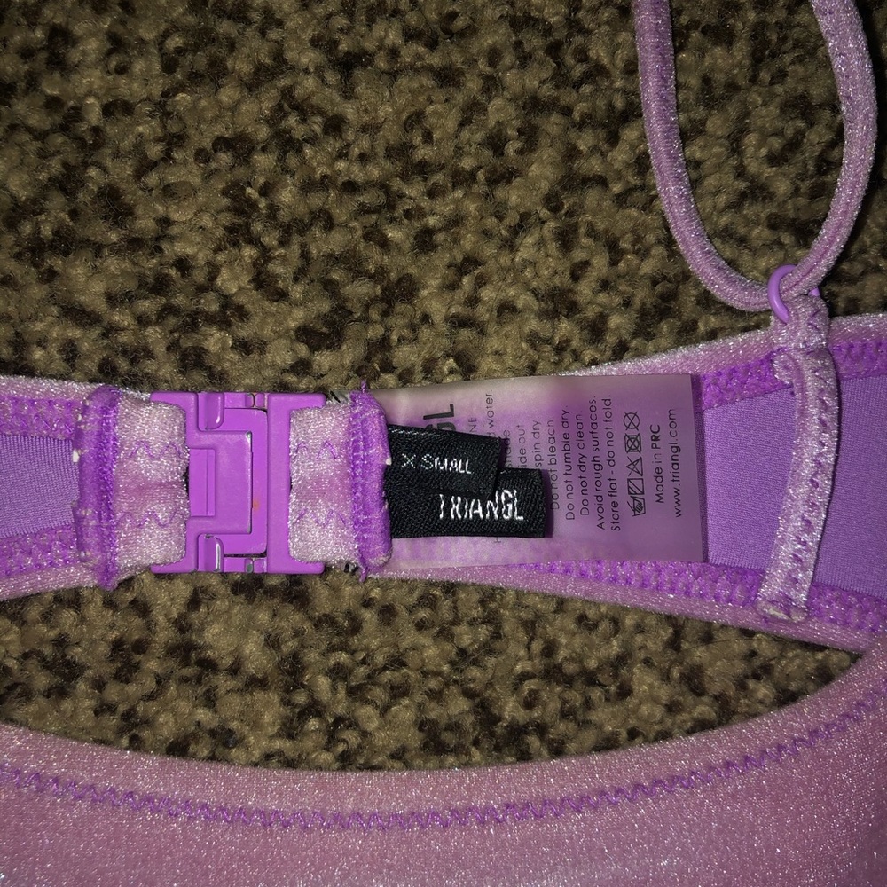 TRIANGL PURPLE SWIMSUIT